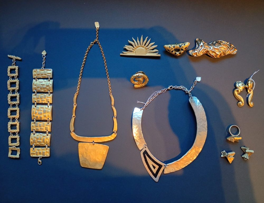 Bijoux fantaisie dorés